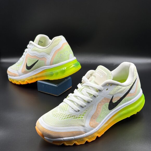 Wmns Nike Air Max 2014 'White Atomic Mango Volt' - Picture 6 of 10